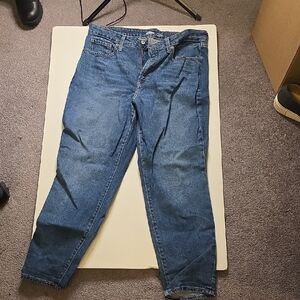 Old Navy Women's Blue Straight Pants
